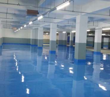帶裝飾層的環(huán)氧地坪效果如何